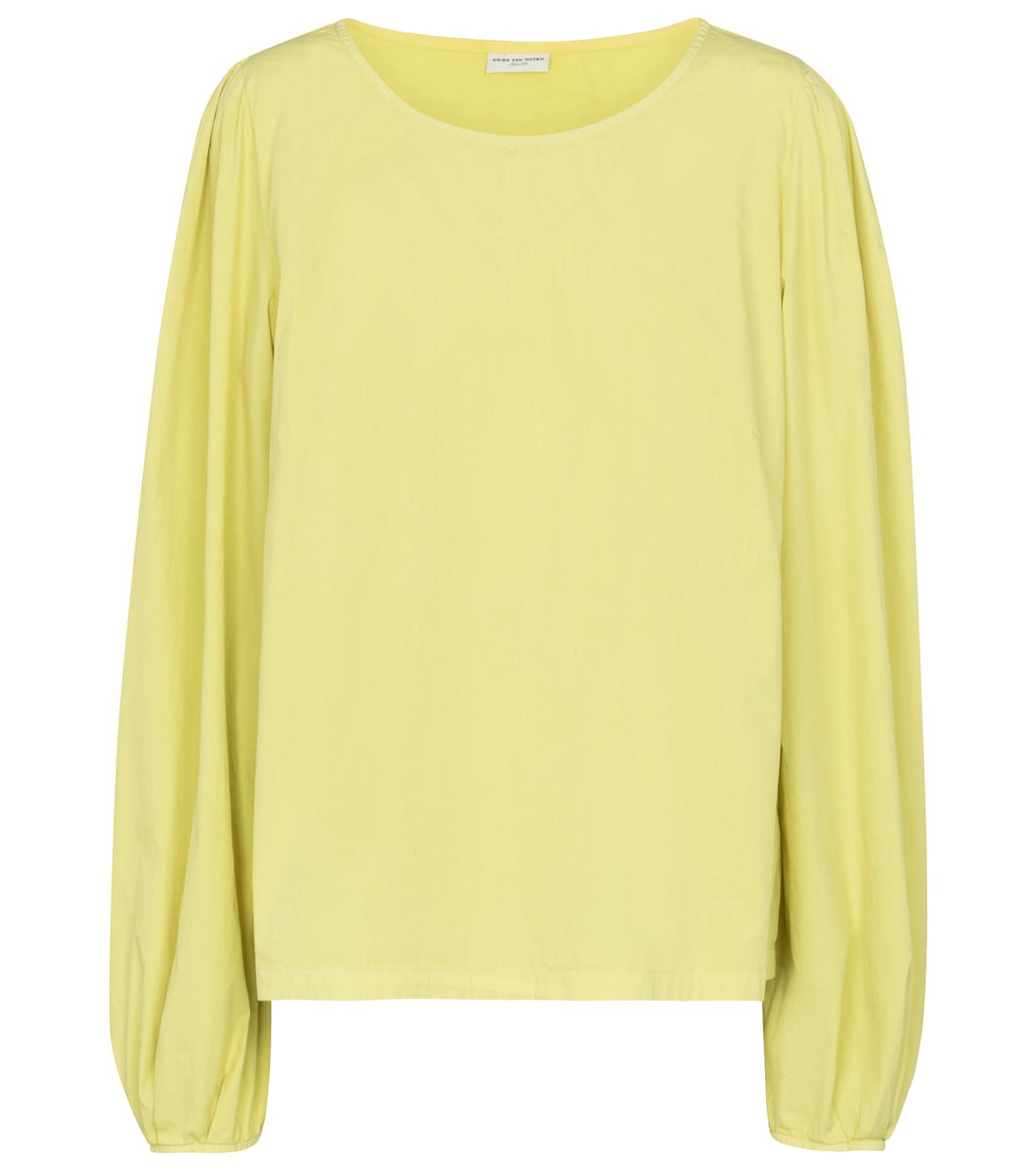 Топ из смеси хлопкового поплина Dries Van Noten, Lime
Топ из смеси хлопкового поплина Dries Van Noten, Lime