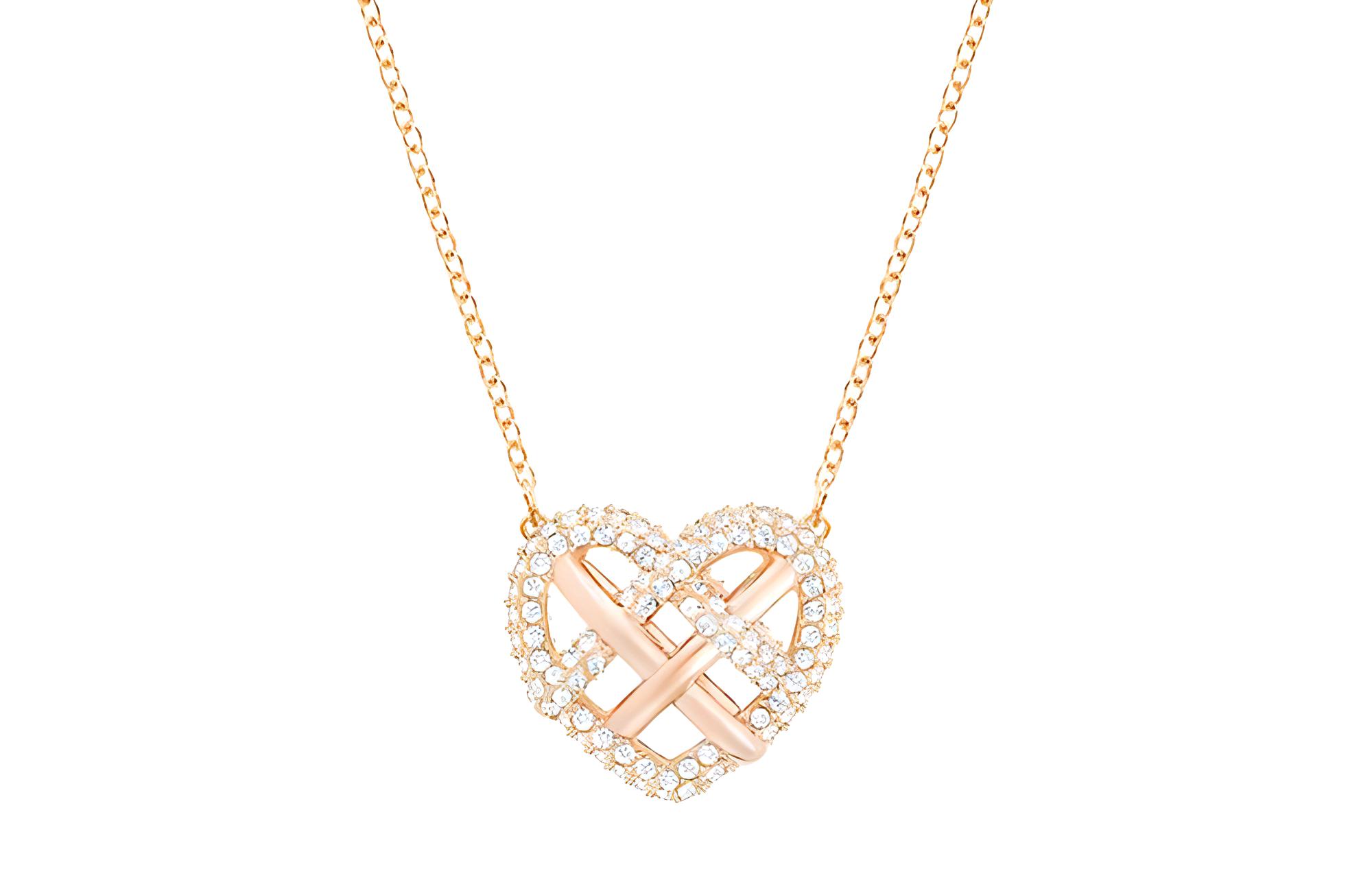 Swarovski Greeting Heart Necklaces Women's Gold
Swarovski Greeting Heart Necklaces Women's Gold