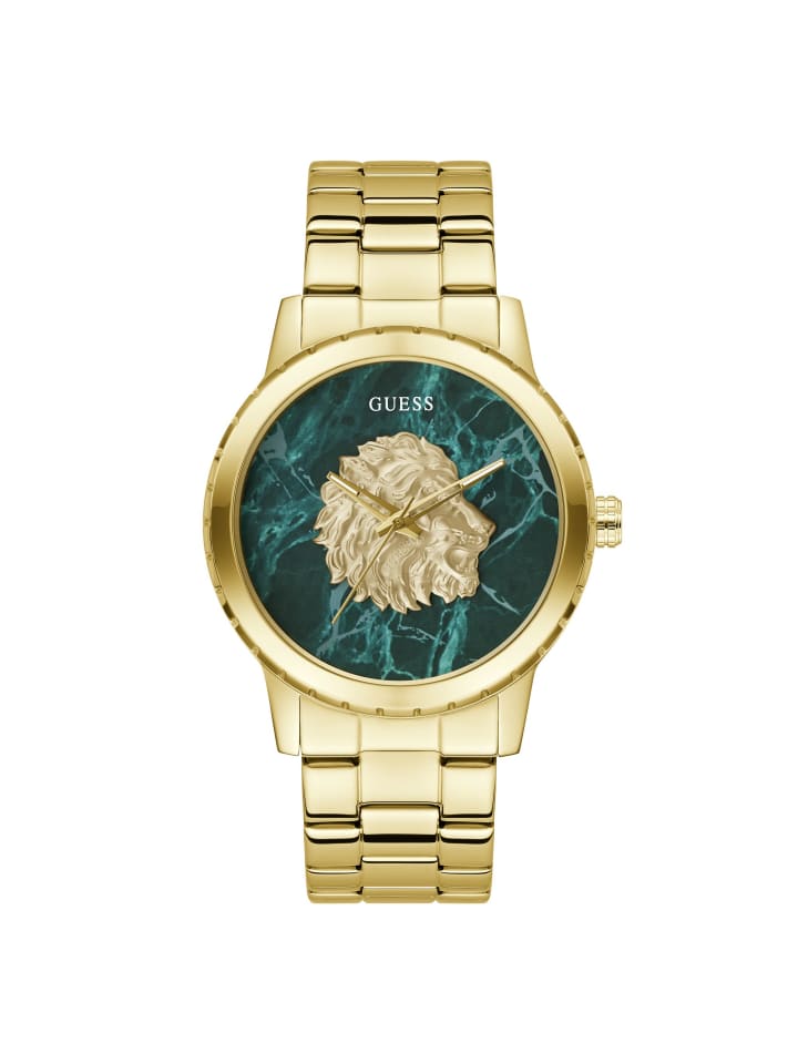Guess Кварцевые часы GW0958G2 в золотом корпусе
Guess Кварцевые часы GW0958G2 в золотом корпусе