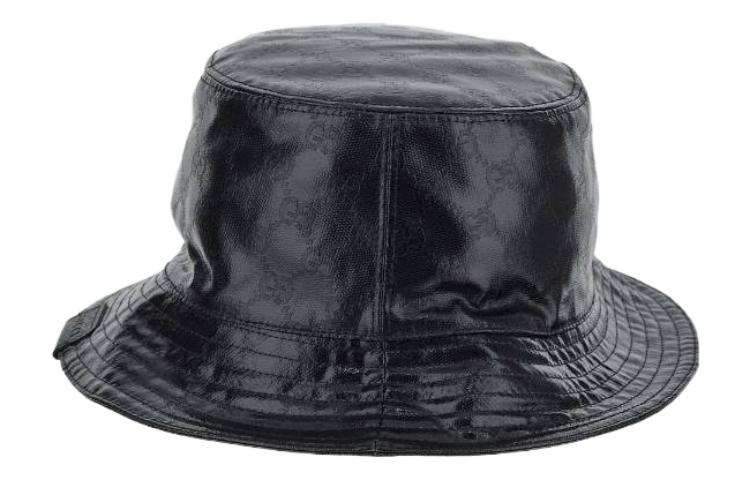 GUCCI Кожаная шляпа-ведро с монограммой, Black
GUCCI Кожаная шляпа-ведро с монограммой, Black
