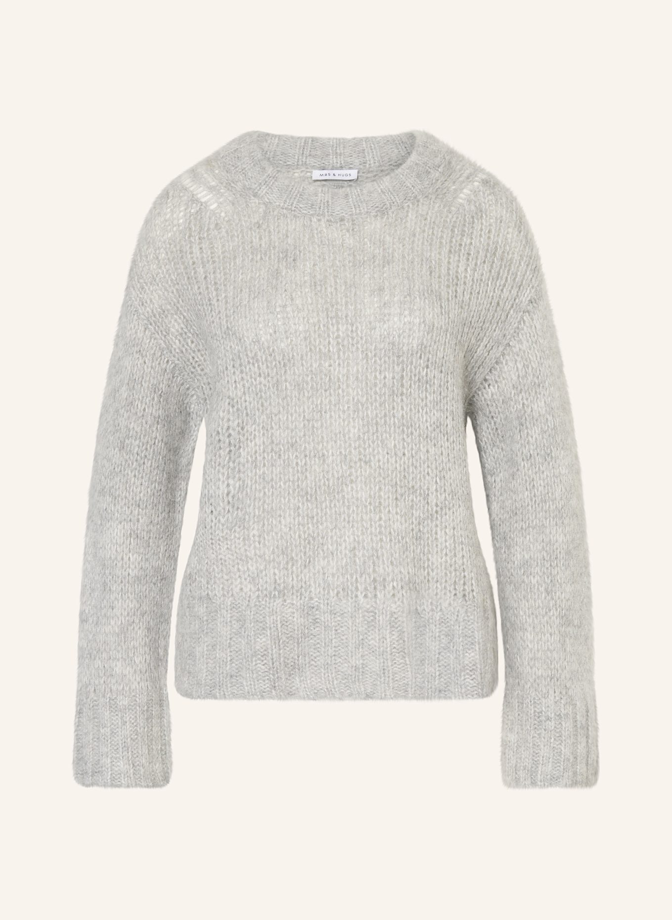 Свитер с альпакой Mrs & Hugs, серый
Свитер с альпакой Mrs & Hugs, серый