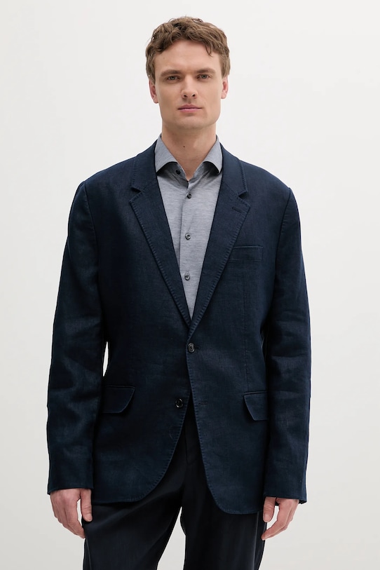 Льняной пиджак Michael Kors, темно-синий
Льняной пиджак Michael Kors, темно-синий