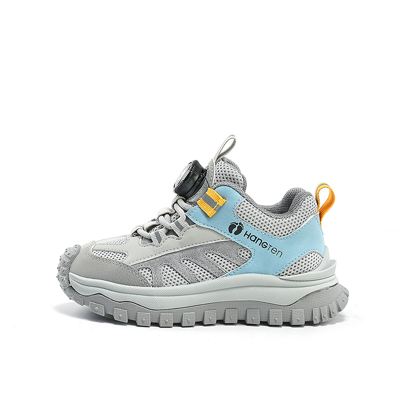 Скользостойкие противоударные амортизирующие износостойкие детские повседневные кроссовки Kids' HANG TEN, серый 
Скользостойкие противоударные амортизирующие износостойкие детские повседневные кроссовки Kids' HANG TEN, серый