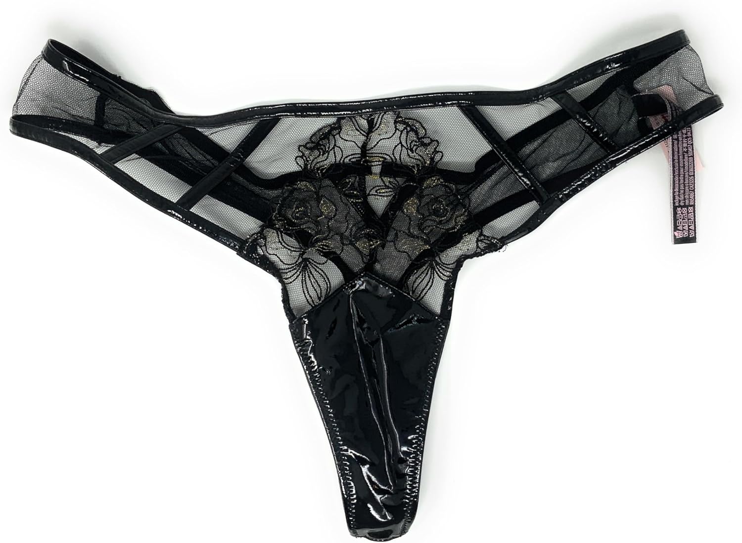 Трусики-стринги Victoria's Secret Bombshell Shine, Leather & Lace
Трусики-стринги Victoria's Secret Bombshell Shine, Leather & Lace