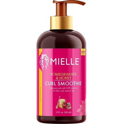 Смузи с гранатом и медом для завитков, 12 унций, Mielle Organics