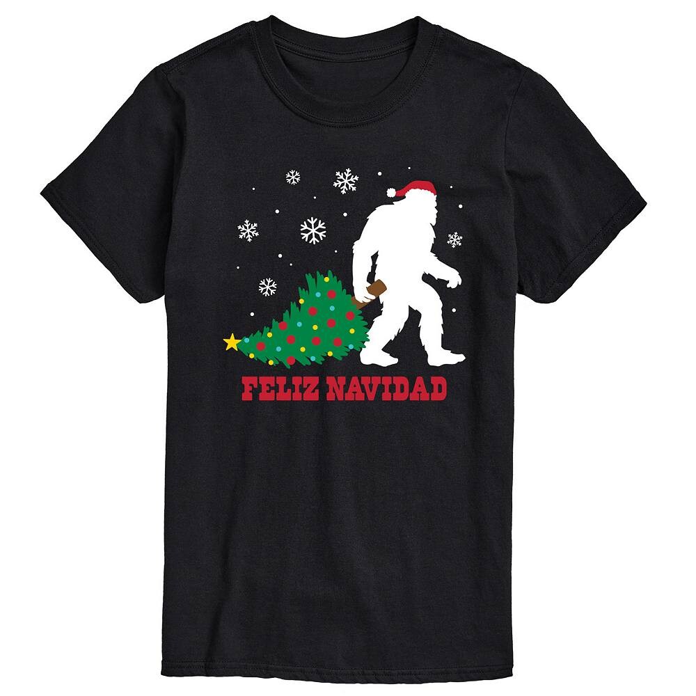 Мужская снежная елка Merry Christmas Christmas Tree Licensed Character, черный 
Мужская снежная елка Merry Christmas Christmas Tree Licensed Character, черный