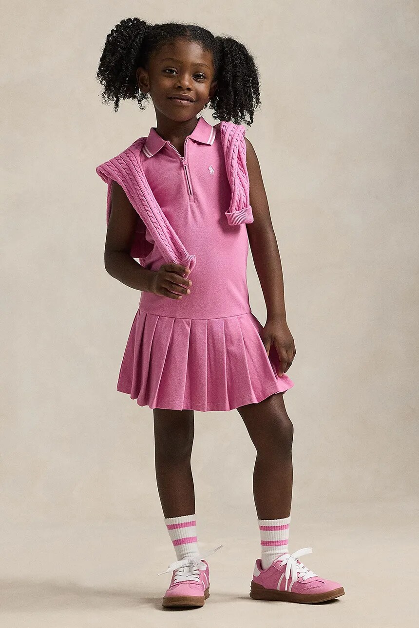 Детское платье Polo Ralph Lauren, розовый
Детское платье Polo Ralph Lauren, розовый