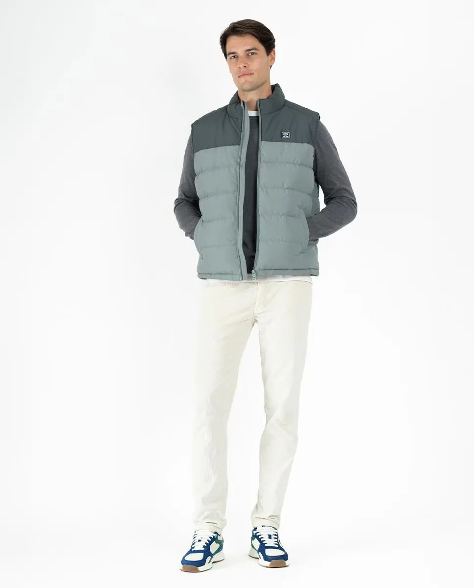 Мужской стеганый жилет на молнии Makarthy, серый
Мужской стеганый жилет на молнии Makarthy, серый