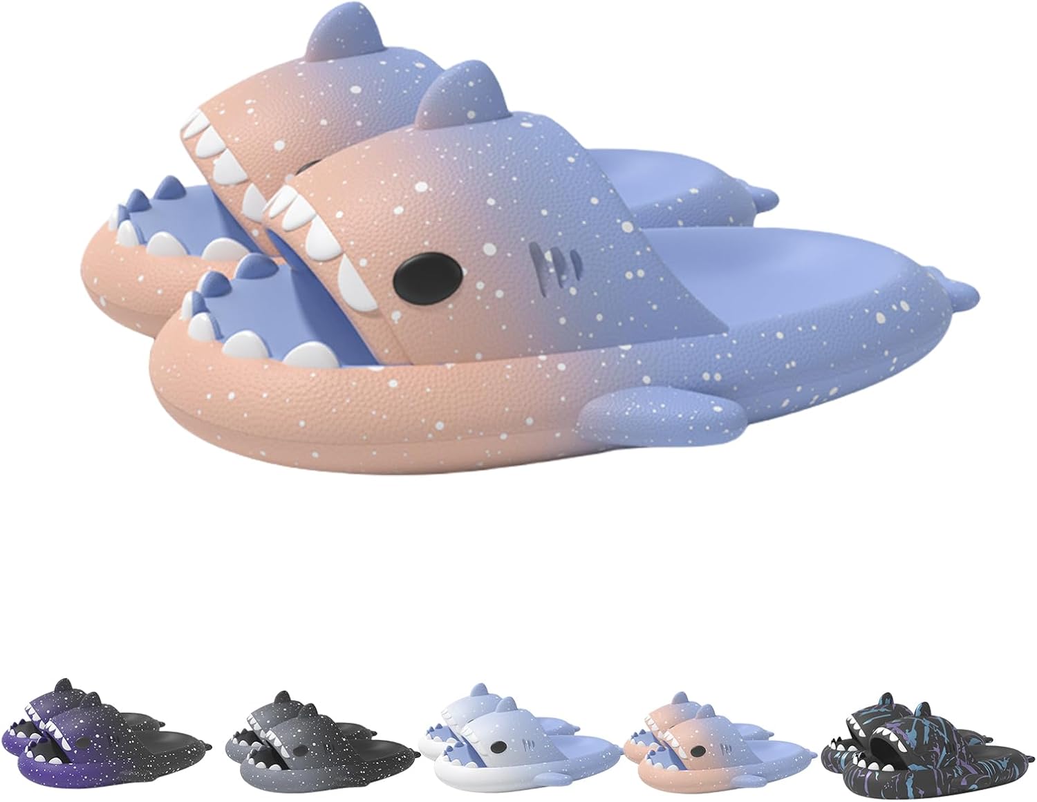 Сланцы с пятнистым сиянием, противоскользящие и быстросохнущие с облаками звездного неба, градиентные сланцы-акулы унисекс Generic, розовый
Сланцы с пятнистым сиянием, противоскользящие и быстросохнущие с облаками звездного неба, градиентные сланцы-акулы унисекс Generic, розовый