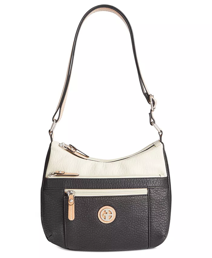 Сумка-хобо Colorblock Pebble Giani Bernini, черный
Сумка-хобо Colorblock Pebble Giani Bernini, черный