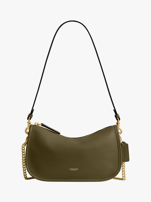Кожаная сумка через плечо Waverly Coach, B4/Olive
Кожаная сумка через плечо Waverly Coach, B4/Olive