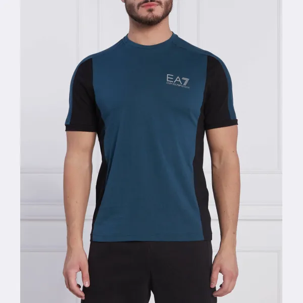 Футболка стандартного кроя Ea7, синий
Футболка стандартного кроя Ea7, синий