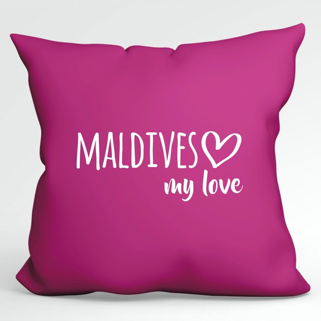 Подушка Huuraa Maldives my love декоративная подушка с наполнителем размером 40х40см цвета фуксии для всех любителей Мальдивских островов. Идея подарка для друзей и семьи Hellweg Druckerei
Подушка Huuraa Maldives my love декоративная подушка с наполнителем размером 40х40см цвета фуксии для всех любителей Мальдивских островов. Идея подарка для друзей и семьи Hellweg Druckerei