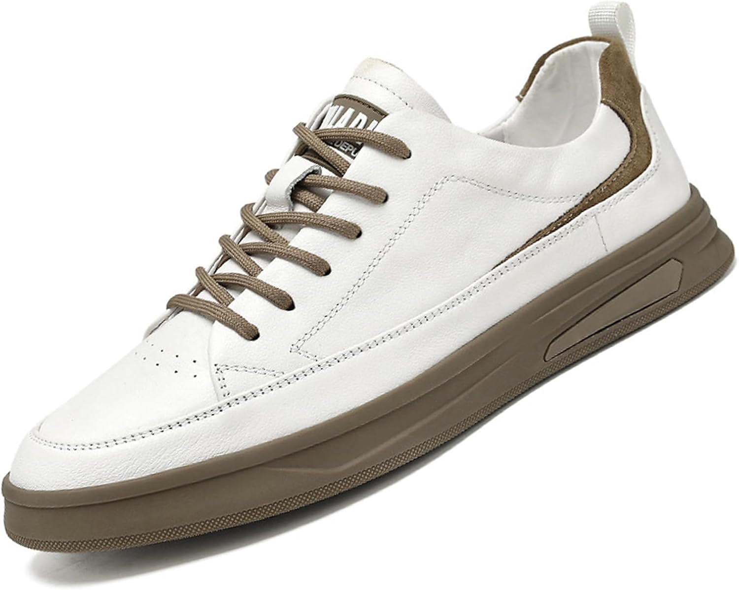 Мужские мягкие кожаные модные низкие кеды классические с шнуровкой, повседневные нескользящие прогулочные кроссовки, легкие, износостойкие, плоские скейт-кеды Ptnoka, коричневый
Мужские мягкие кожаные модные низкие кеды классические с шнуровкой, повседневные нескользящие прогулочные кроссовки, легкие, износостойкие, плоские скейт-кеды Ptnoka, коричневый