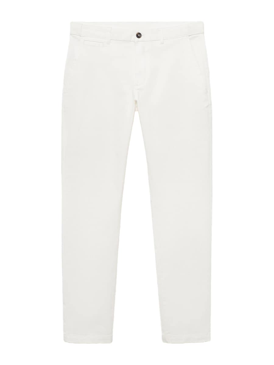 Зауженные брюки-чинос MANGO MAN Prato, Natural White
Зауженные брюки-чинос MANGO MAN Prato, Natural White