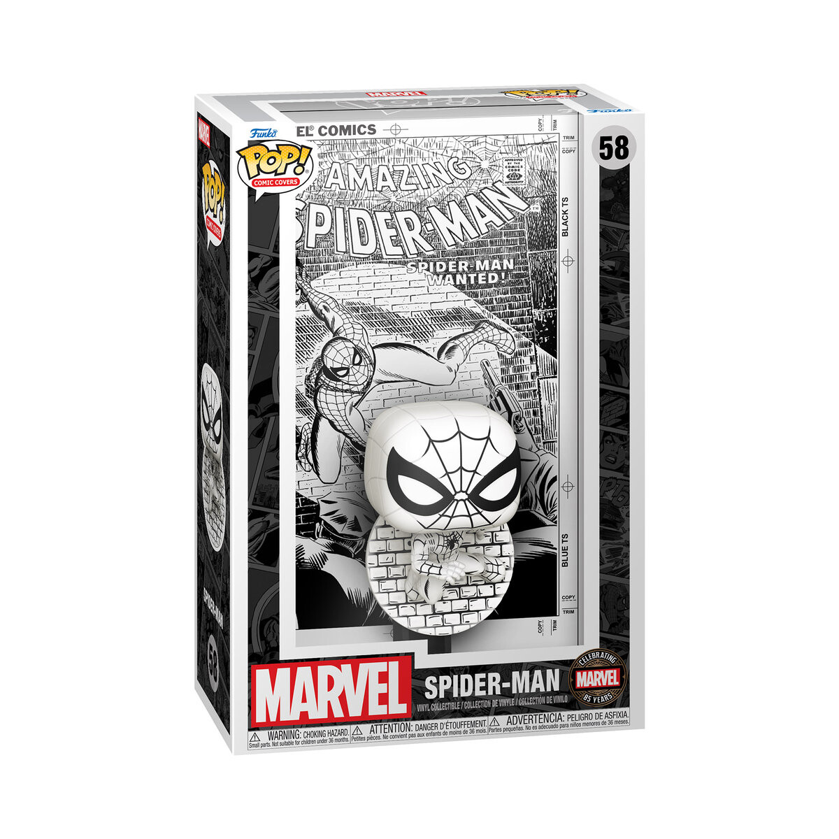 Обложка POP-комикса: 85-й фильм Marvel «Человек-паук» Funko POP!
Обложка POP-комикса: 85-й фильм Marvel «Человек-паук» Funko POP!