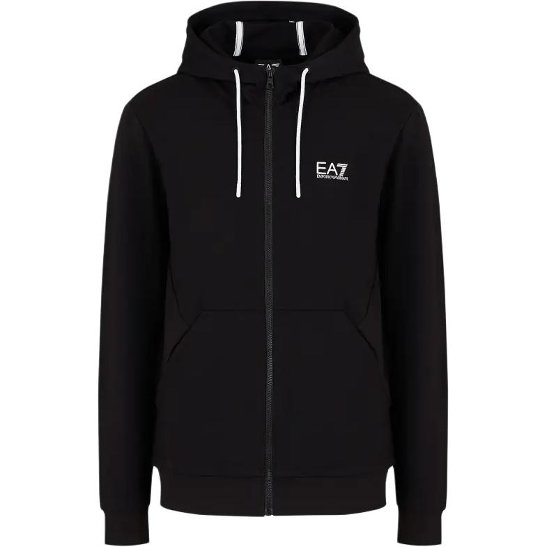 Застёгивающаяся на молнию худи со шнурком EMPORIO ARMANI, чёрный
Застёгивающаяся на молнию худи со шнурком EMPORIO ARMANI, чёрный