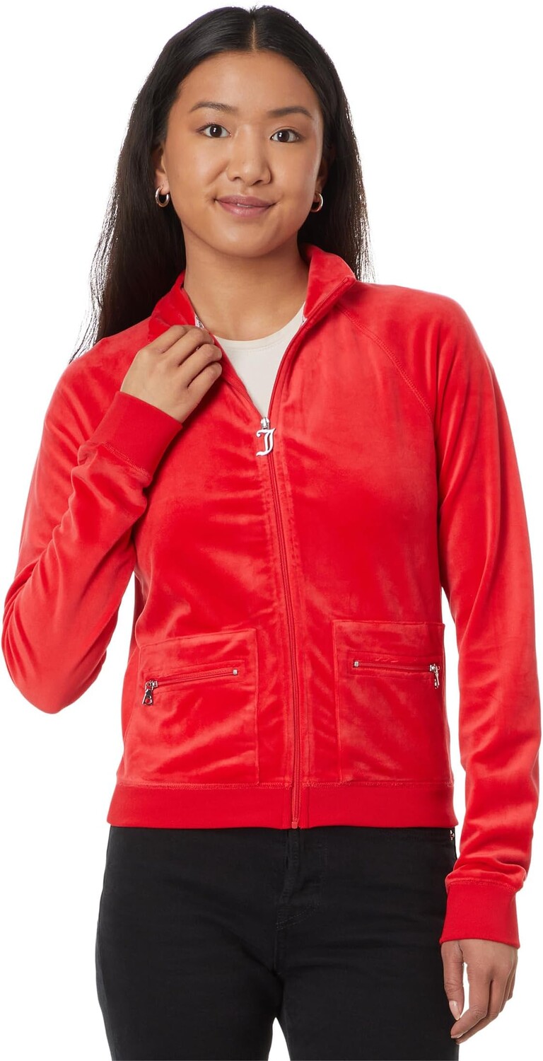 Толстовка Juicy Couture Heritage Mock Neck Track Jacket with Back Graphic, цвет Fire
Толстовка Juicy Couture Heritage Mock Neck Track Jacket with Back Graphic, цвет Fire