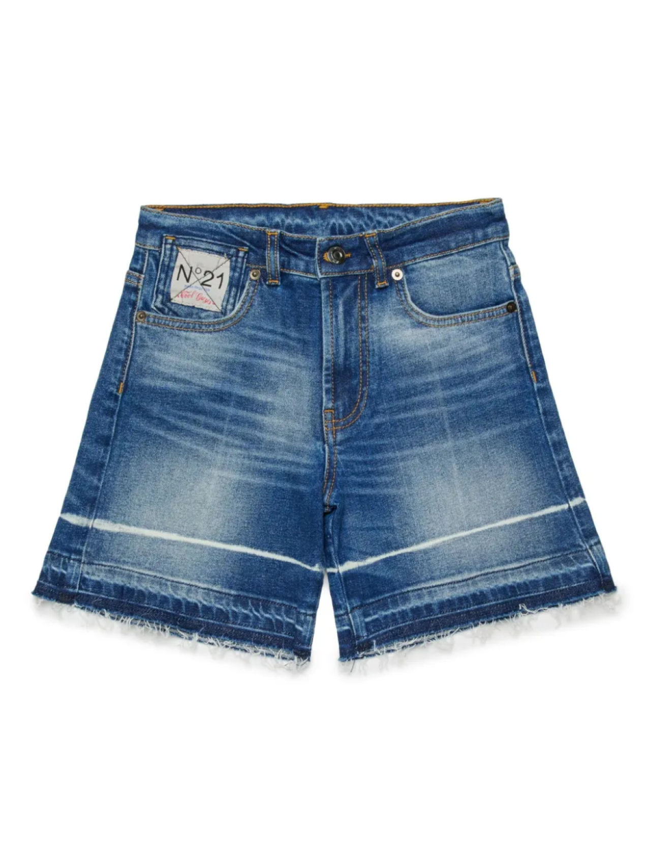 Nº21 Kids шорты с нашивкой-логотипом, синий
Nº21 Kids шорты с нашивкой-логотипом, синий