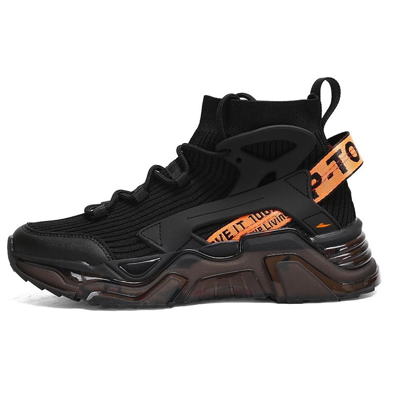 Дышащие высокие повседневные туфли для мужчин Kuding, Black
Дышащие высокие повседневные туфли для мужчин Kuding, Black