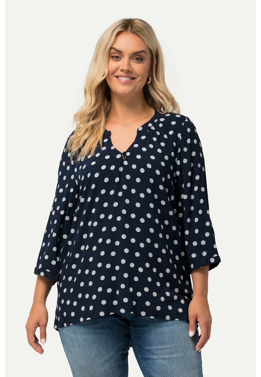 Блуза NOTCH NECK Ulla Popken, синий
Блуза NOTCH NECK Ulla Popken, синий