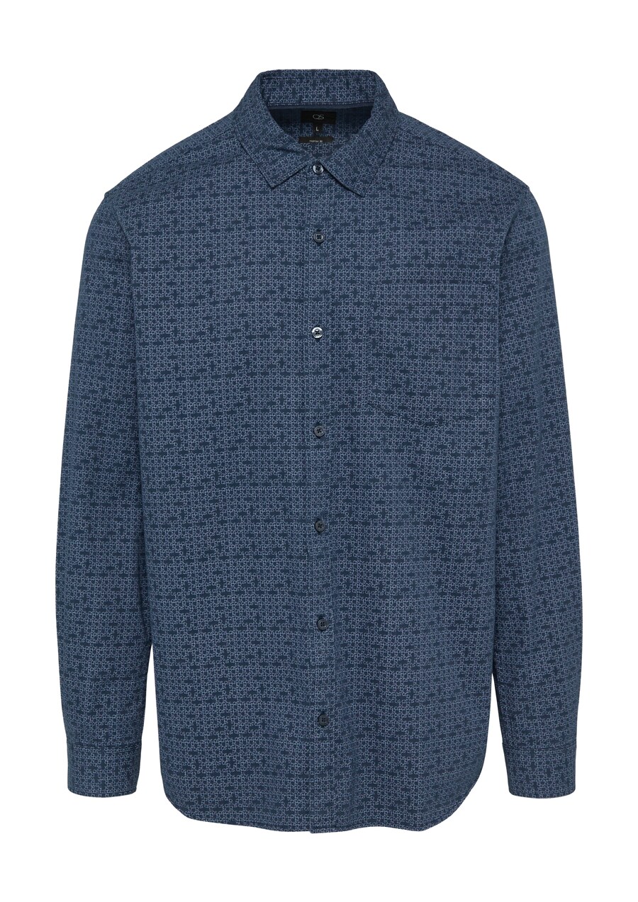 Рубашка на пуговицах классического кроя QS, цвет Light blue/Dark blue
Рубашка на пуговицах классического кроя QS, цвет Light blue/Dark blue