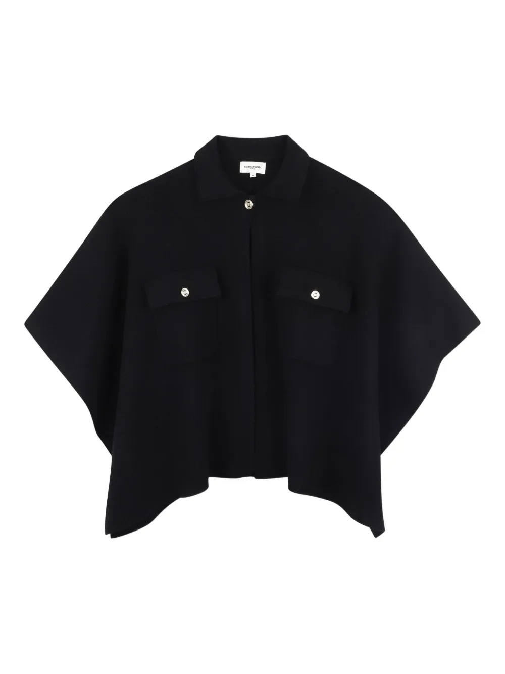 Кейп на пуговицах SONIA RYKIEL ENFANT, черный
Кейп на пуговицах SONIA RYKIEL ENFANT, черный