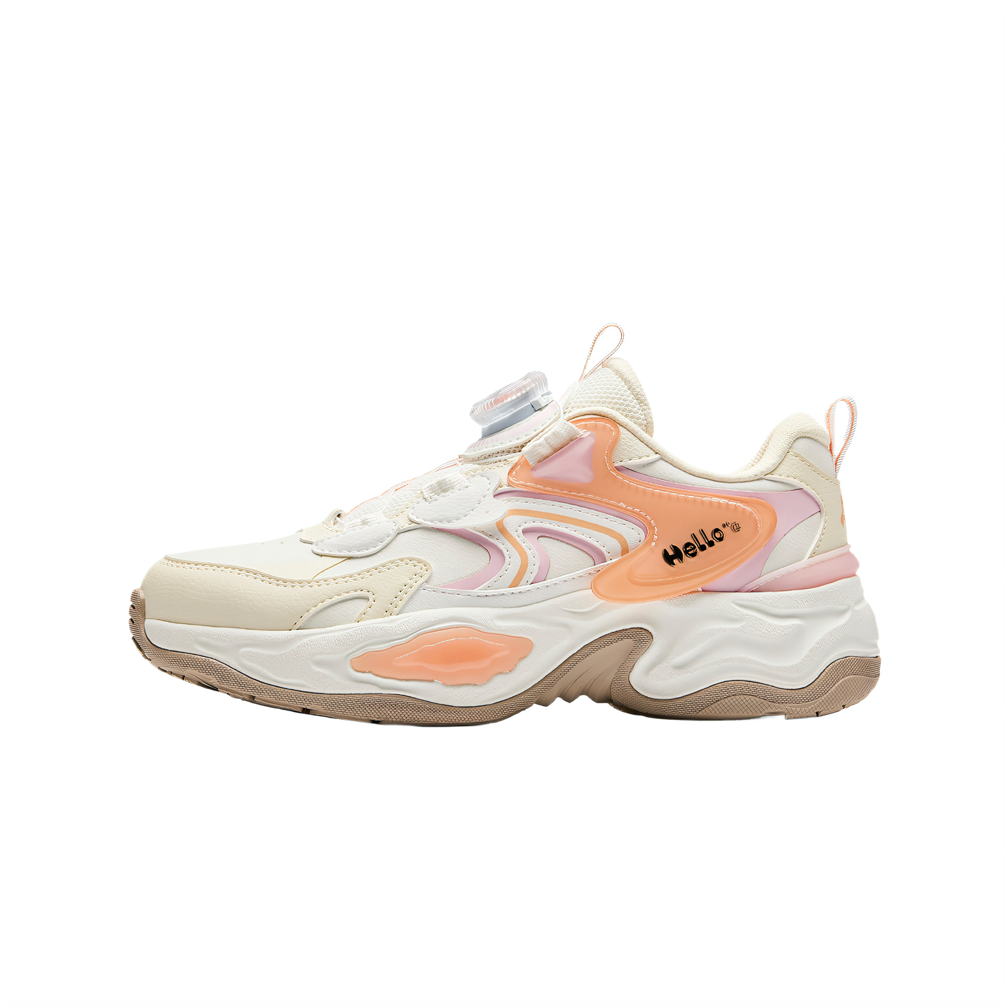 Низкие детские кроссовки для подростков Antakids, слоновая кость/белый/желтый/розовый/персиковый 
Низкие детские кроссовки для подростков Antakids, слоновая кость/белый/желтый/розовый/персиковый