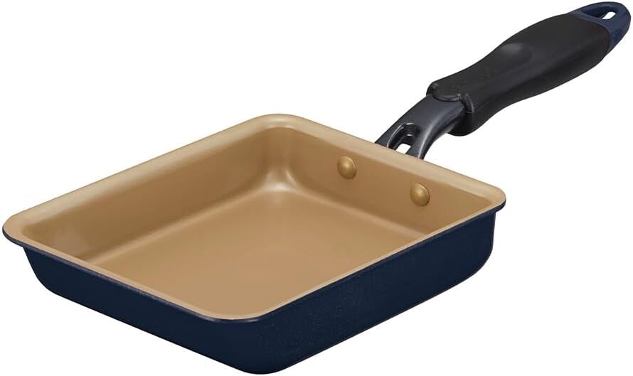 Evercook Fried Egg, 5,1 x 7,1 дюйма (13 x 18 см), совместима со всеми источниками тепла (совместима с IH), сковорода с антипригарным покрытием, без ПФОК, темно-синий, Doshisha, Navy
Evercook Fried Egg, 5,1 x 7,1 дюйма (13 x 18 см), совместима со всеми источниками тепла (совместима с IH), сковорода с антипригарным покрытием, без ПФОК, темно-синий, Doshisha, Navy