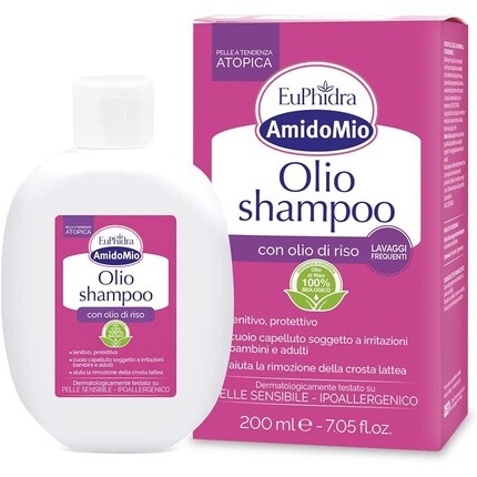 Масло-шампунь Euphidra Amidomio 200мл
Масло-шампунь Euphidra Amidomio 200мл