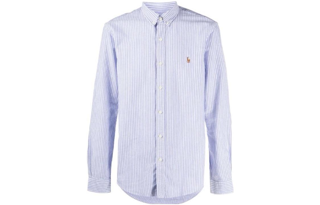 Polo Ralph Lauren Мужская синяя рубашка SS23
Polo Ralph Lauren Мужская синяя рубашка SS23