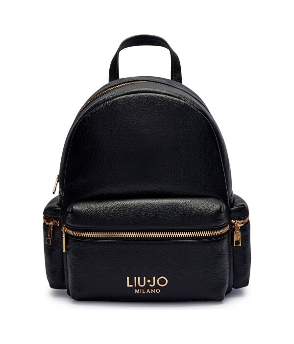 Рюкзак Liu Jo с внешними карманами, черный
Рюкзак Liu Jo с внешними карманами, черный