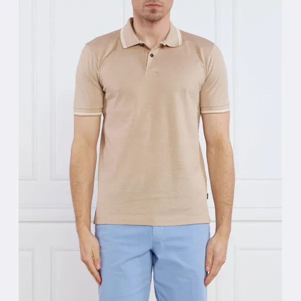 Рубашка поло стандартного кроя Boss, бежевый
Рубашка поло стандартного кроя Boss, бежевый