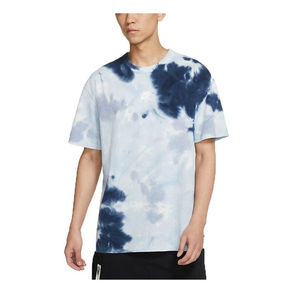 Футболка sportswear tie dye printing loose sports short sleeve blue Nike, синий
Футболка sportswear tie dye printing loose sports short sleeve blue Nike, синий
