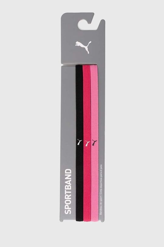 Повязки на голову упаковка 3 штуки Puma, роза
Повязки на голову упаковка 3 штуки Puma, роза