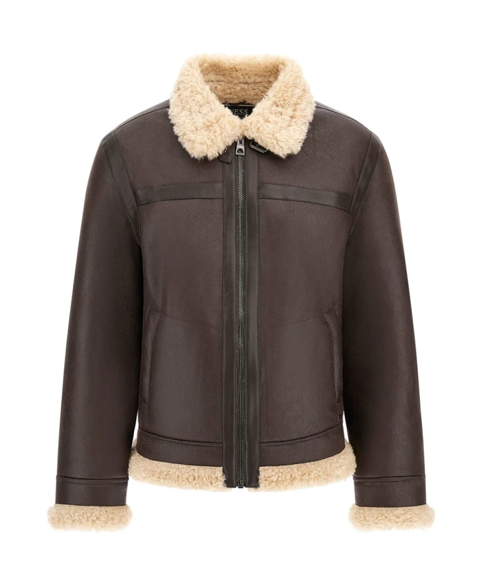 Куртка из искусственной овчины Guess, коричневый
Куртка из искусственной овчины Guess, коричневый