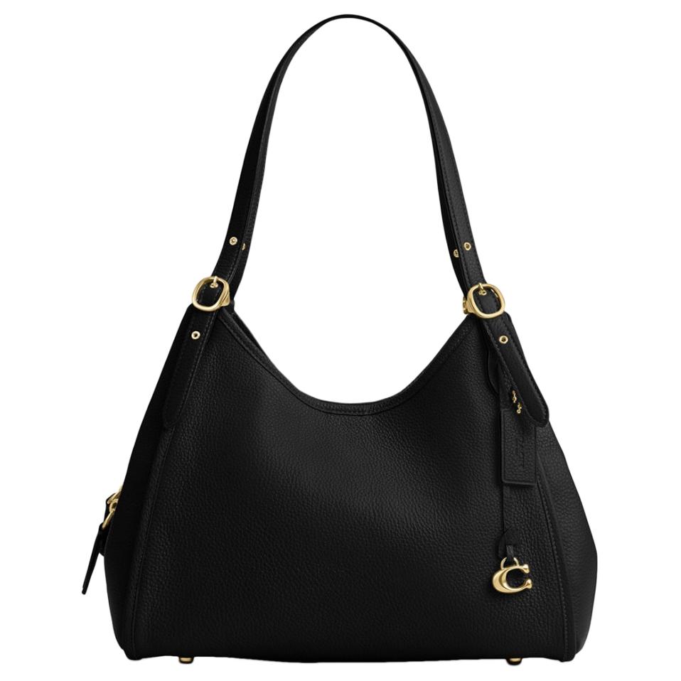 COACH Кожаная женская сумка через плечо среднего размера черная
COACH Кожаная женская сумка через плечо среднего размера черная