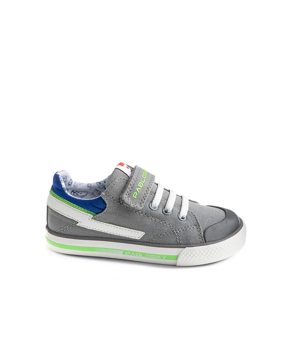 Детские кеды на липучках Pablosky, темно-серый
Детские кеды на липучках Pablosky, темно-серый