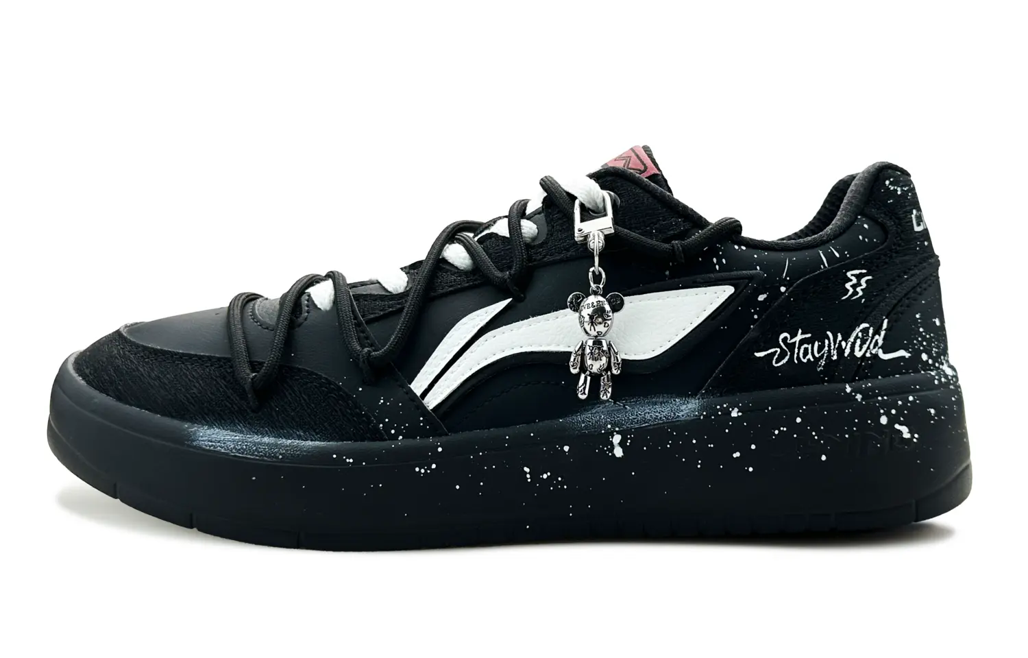 LINING Кроссовки для скейтбординга Yuanbao V3 с антискользящей амортизацией и износостойкостью, мужские, черно-белые
LINING Кроссовки для скейтбординга Yuanbao V3 с антискользящей амортизацией и износостойкостью, мужские, черно-белые