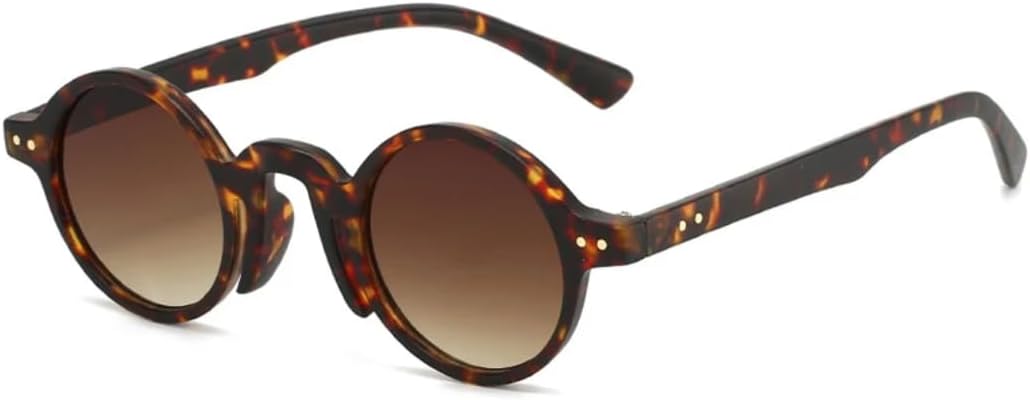 Модные круглые солнцезащитные очки для женщин, градиентные, винтажные, с заклепками, мужские, для активного отдыха, в стиле панк, с защитой от УФ-излучения UV400 TVTBBVV, Leopard-brown
Модные круглые солнцезащитные очки для женщин, градиентные, винтажные, с заклепками, мужские, для активного отдыха, в стиле панк, с защитой от УФ-излучения UV400 TVTBBVV, Leopard-brown