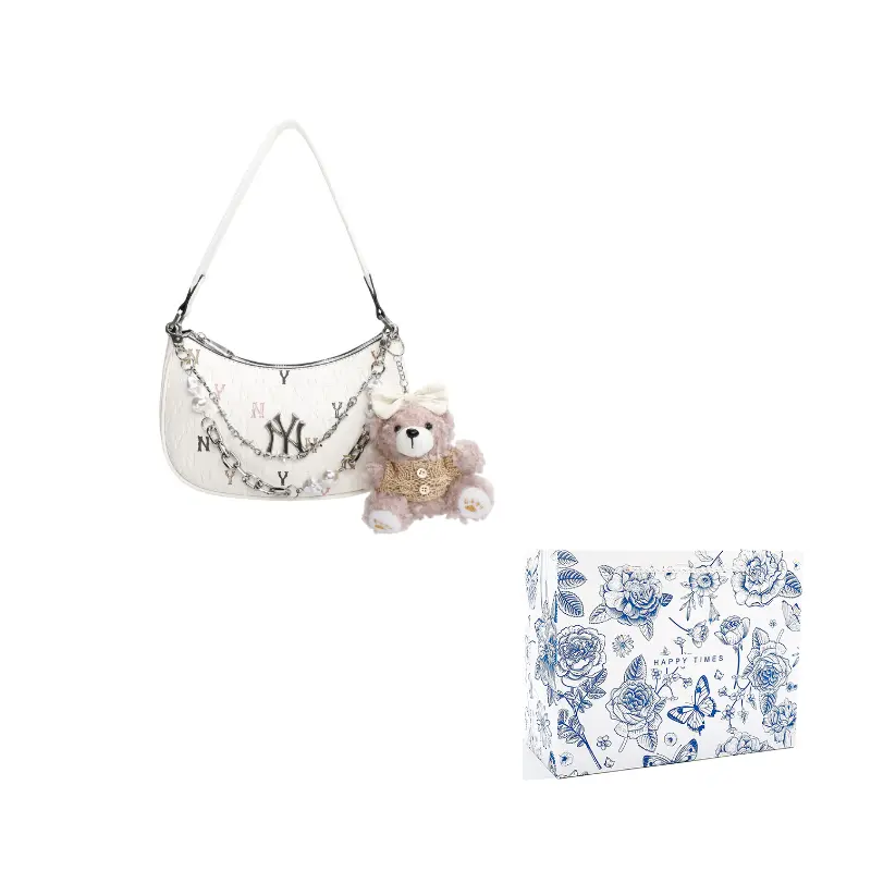 Портативная женская сумка через плечо кремово-белая MLB, коричневый
Портативная женская сумка через плечо кремово-белая MLB, коричневый