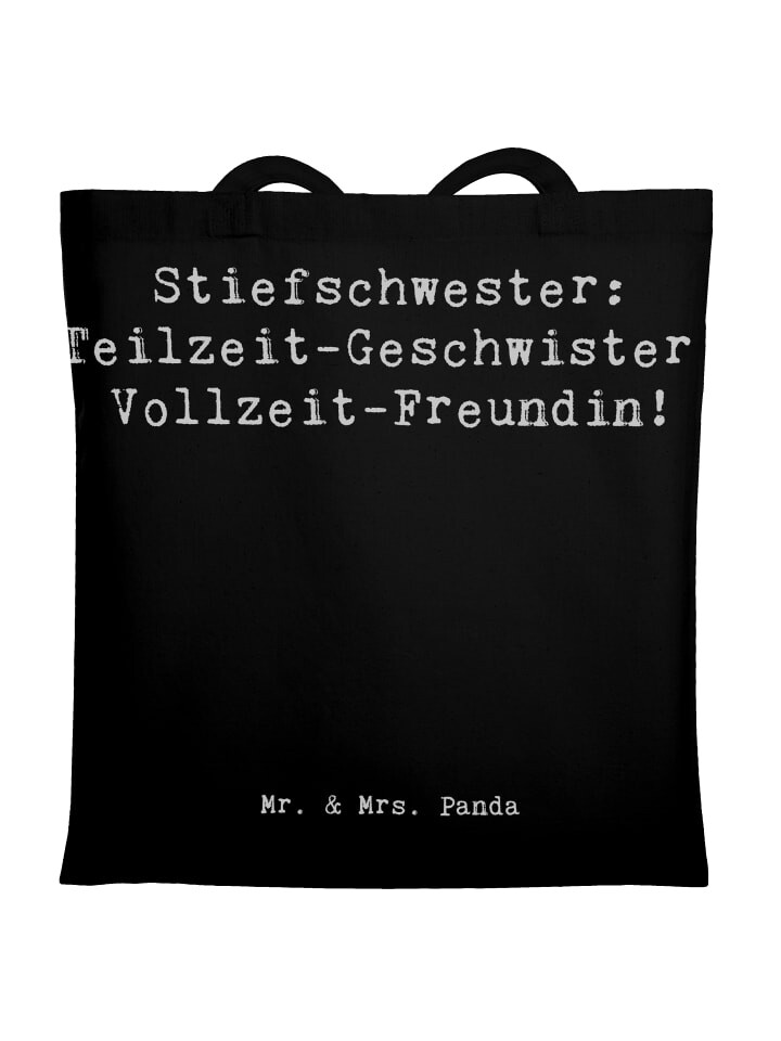 Сумка для переноски Mr & Mrs Panda Stiefschwester Freundin, черный
Сумка для переноски Mr & Mrs Panda Stiefschwester Freundin, черный