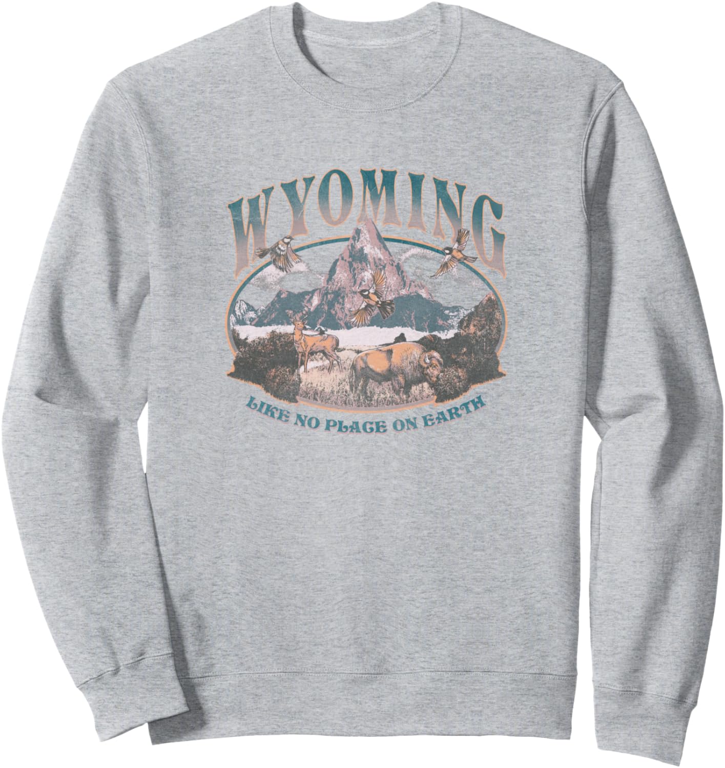 День Земли. Вайоминг. Неповторимое место на Земле. Горный пейзаж. Толстовка Trendy Holiday Apparel, серый
День Земли. Вайоминг. Неповторимое место на Земле. Горный пейзаж. Толстовка Trendy Holiday Apparel, серый