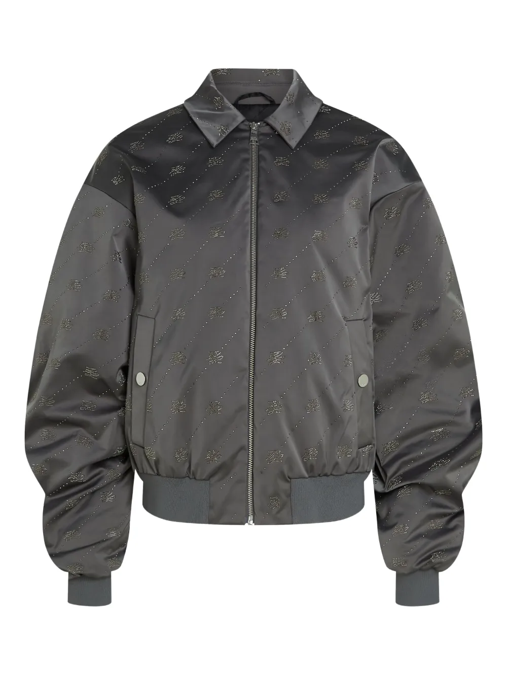 Бомбер с логотипом KARL LAGERFELD, серый
Бомбер с логотипом KARL LAGERFELD, серый