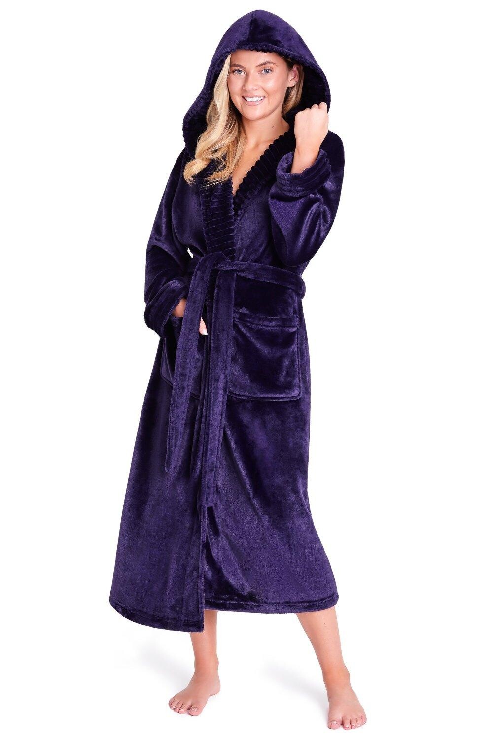 Халат с капюшоном CityComfort, фиолетовый
Халат с капюшоном CityComfort, фиолетовый