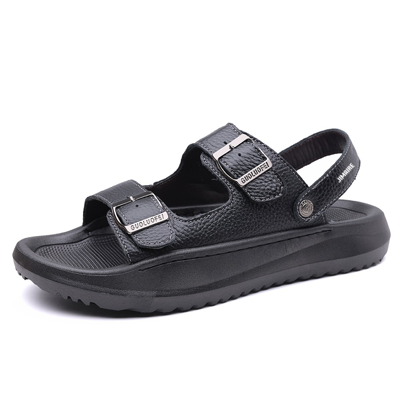 King Jinmai Пляжные сандалии мужские черные, цвет Black
King Jinmai Пляжные сандалии мужские черные, цвет Black