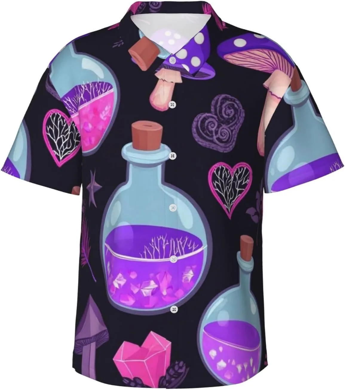 Мужская гавайская рубашка с коротким рукавом WOEZKEX
Мужская гавайская рубашка с коротким рукавом WOEZKEX