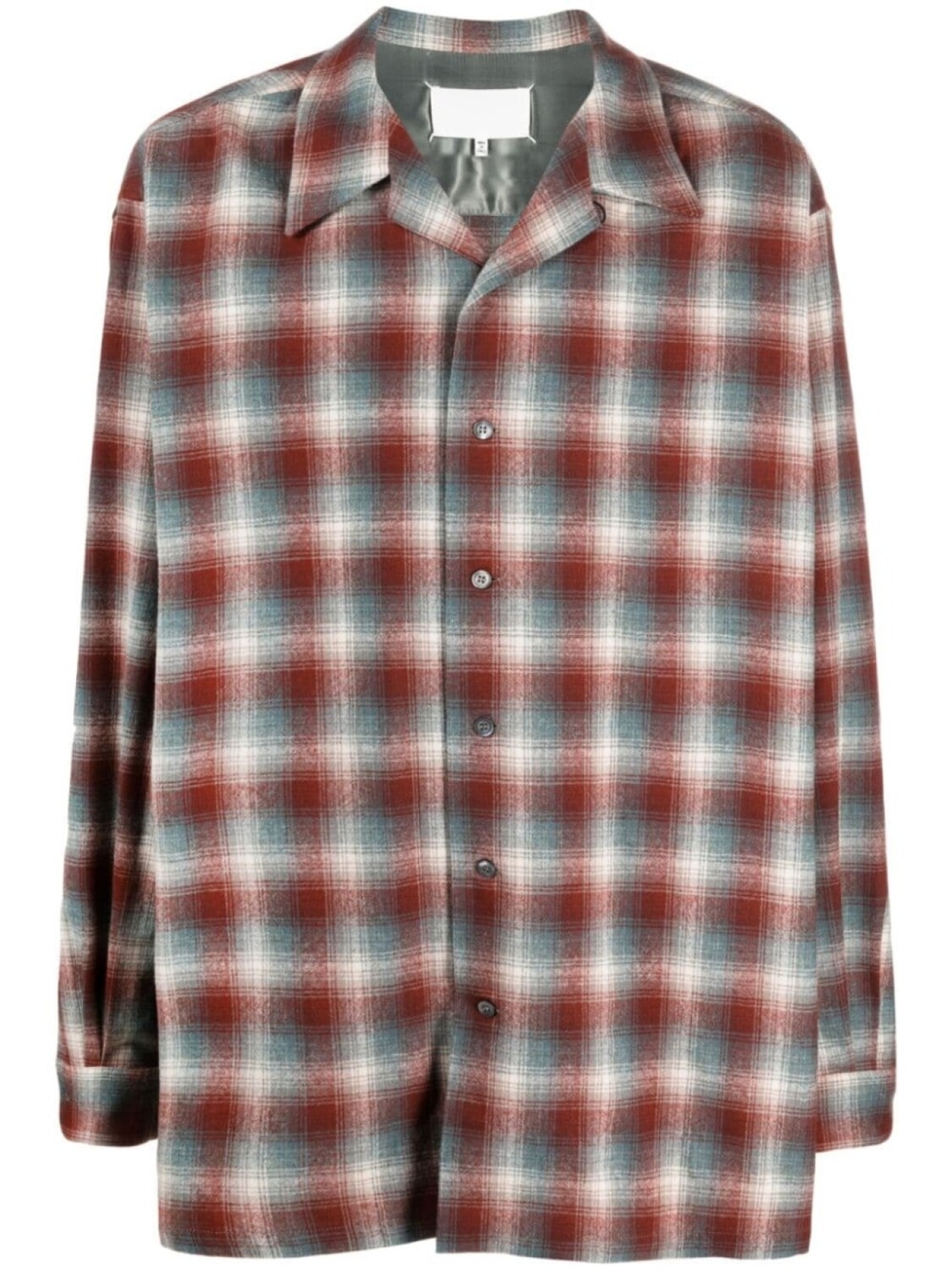 Maison Margiela шерстяная клетчатая рубашка из коллаборации с Pendleton, красный
Maison Margiela шерстяная клетчатая рубашка из коллаборации с Pendleton, красный