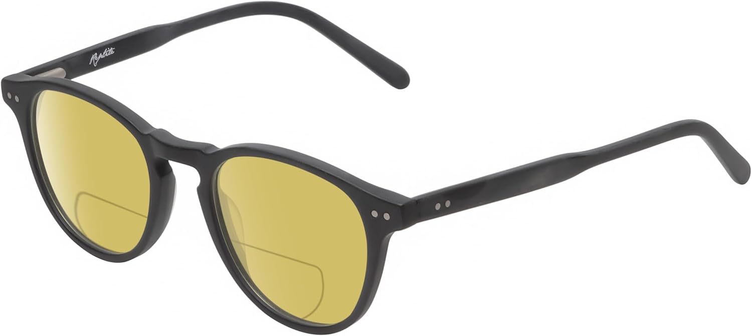 Поляризованные бифокальные солнцезащитные очки Mata для чтения, мужские и женские, с бифокальными линзами, защитой от УФ-излучения, для спорта и вождения, тонированные Reptile, Matte Black/Polarized Yellow
Поляризованные бифокальные солнцезащитные очки Mata для чтения, мужские и женские, с бифокальными линзами, защитой от УФ-излучения, для спорта и вождения, тонированные Reptile, Matte Black/Polarized Yellow