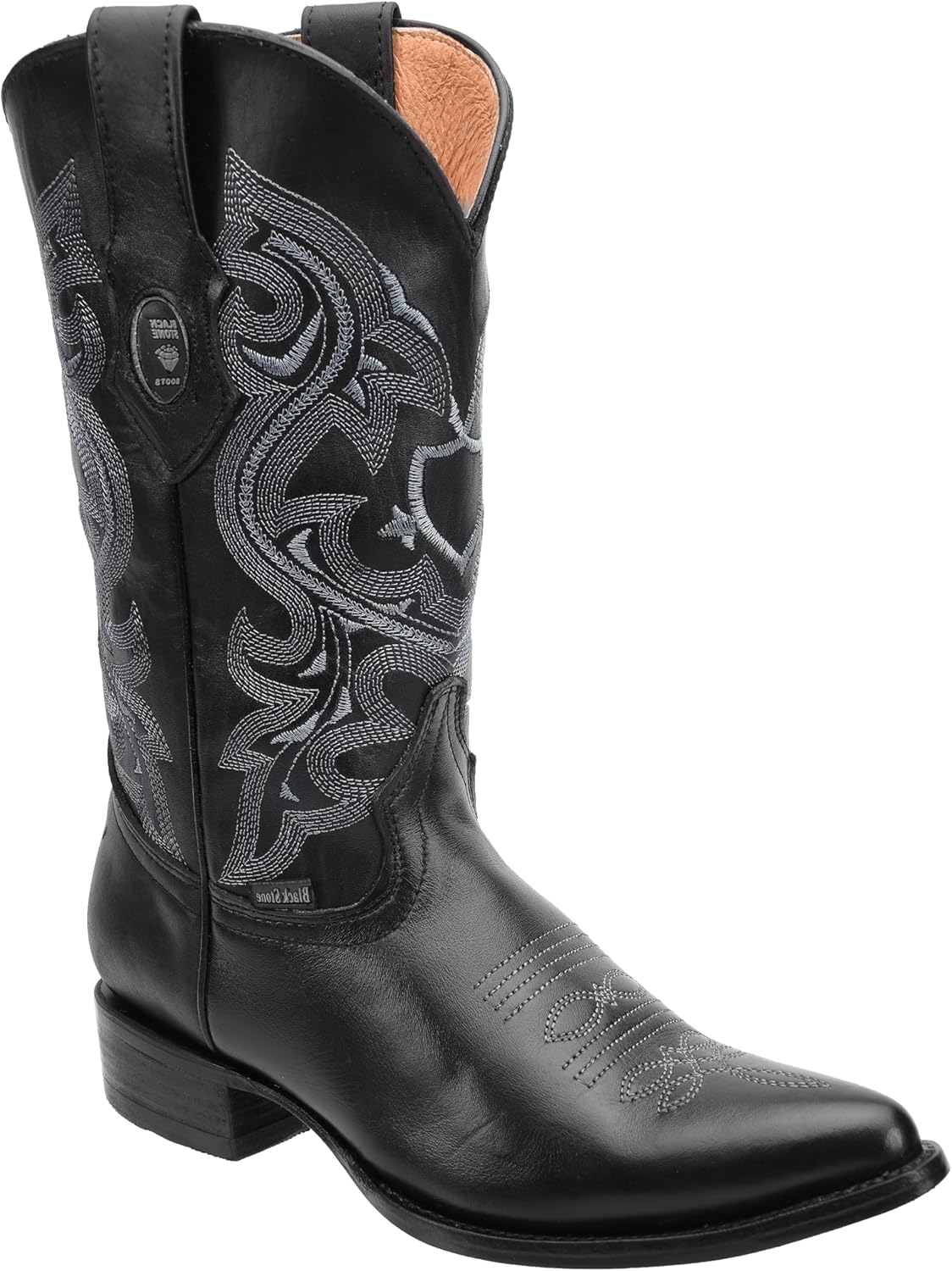 Мужские ковбойские сапоги Dona Michi из натуральной кожи с кожаной подошвой, черный
Мужские ковбойские сапоги Dona Michi из натуральной кожи с кожаной подошвой, черный